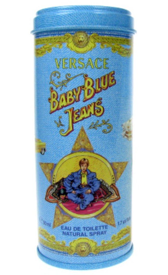 baby blue versace