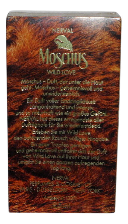 Love moschus oil wild 