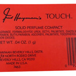 Touch (Solid Perfume) (Fred Hayman)
