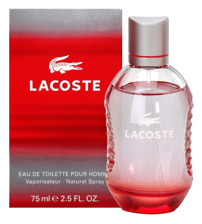lacoste red men's cologne