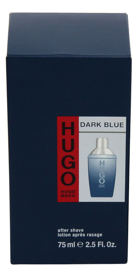 hugo boss aftershave dark blue