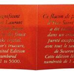 Paris Edition Cristal Numérotée (V.2) (Yves Saint Laurent)