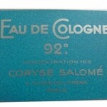 Eau de Cologne 92° (Coryse Salomé)