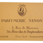 Eau de Ninon (Parfumerie Ninon)