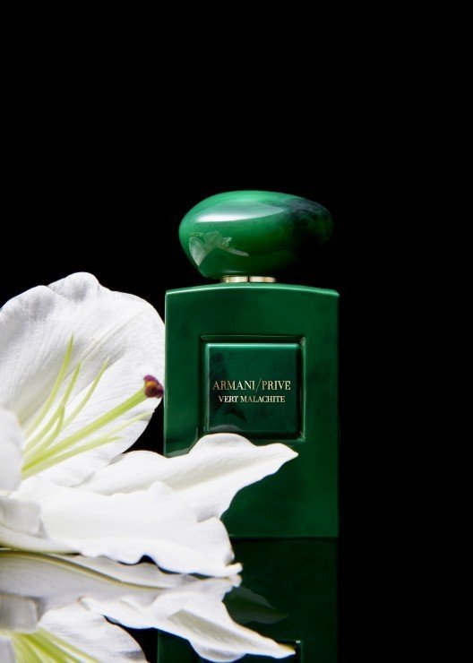 armani perfume green