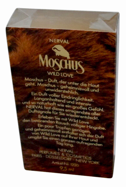 Love moschus wild Nerval Moschus