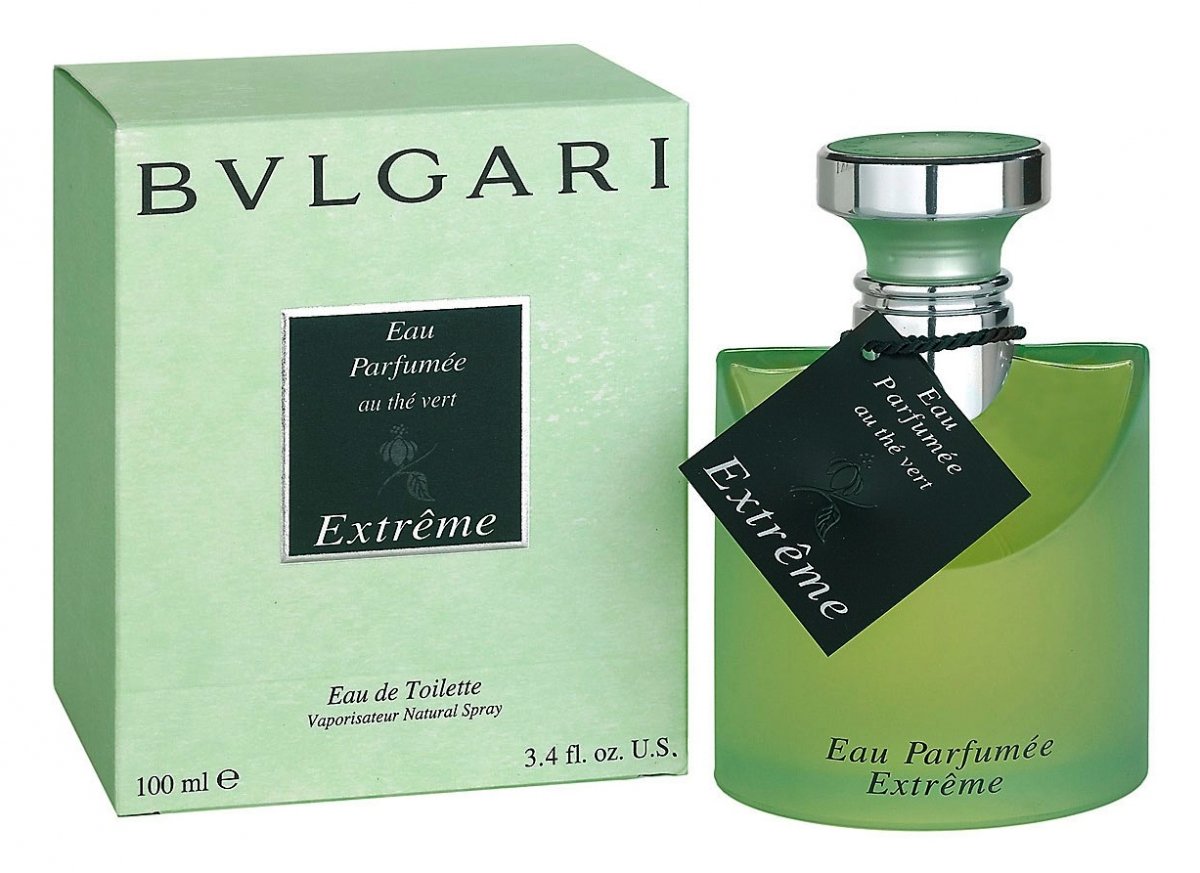 bvlgari perfume green bottle
