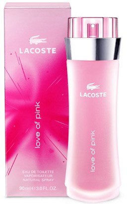lacoste pink love