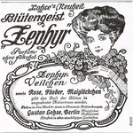 Zephyr - Veilchen / Zephyr - Violette (Gustav Lohse)